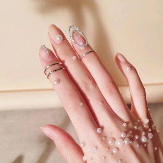 アメリヴィンテージ(Ameri VINTAGE)の Nail Ring no.003【1点のみ】シルバー(リング(指輪))