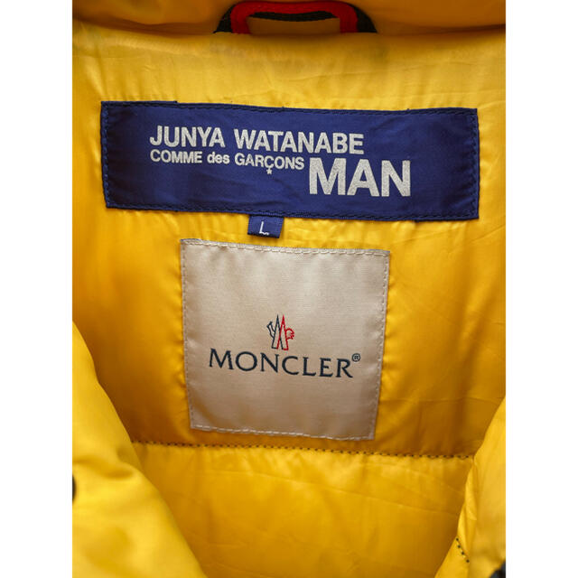 MONCLER(モンクレール)のジュンヤワタナベ コムデギャルソン MONCLER ダウン L junya 美品 メンズのジャケット/アウター(ダウンジャケット)の商品写真