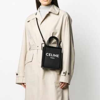 celine - 20AW 完売 cabas ミニ バーティカルカバ ブラックの通販 by