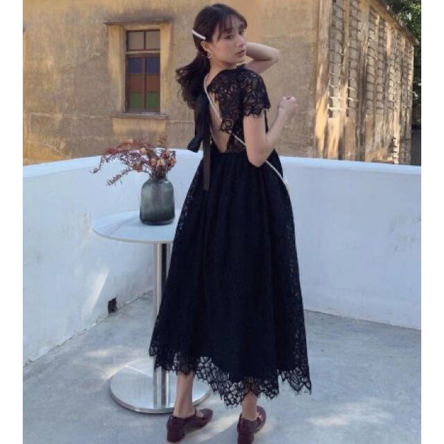 FRAY I.D - birthdaybash ☆ LACE RIBBON DRESSの通販 by 断捨離マツコ ... birthdaybash ☆ LACE RIBBON DRESS