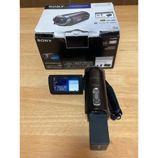SONY ビデオカメラ HDR-CX370V SONY ビデオカメラ HDR-CX370V