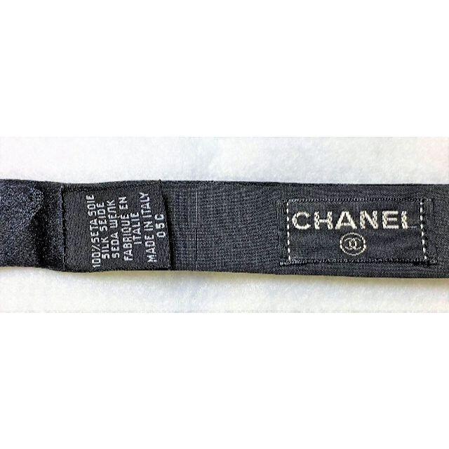 CHANEL(シャネル)の【たらこ様専用】シャネル CHANEL  ココマーク シルク100％ 蝶ネクタイ メンズのファッション小物(ネクタイ)の商品写真