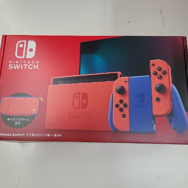 【新品未開封】Nintendo Switch マリオレッド×ブルー　セット