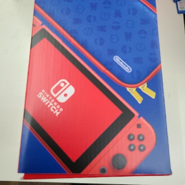 【新品未開封】Nintendo Switch マリオレッド×ブルー　セット 3