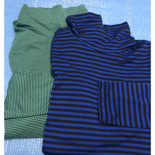 ユニクロ(UNIQLO)のユニクロ　ヒートテック　タートルネックシャツ　150 2枚(Tシャツ/カットソー)