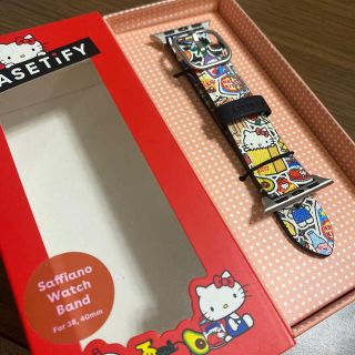 アップルウォッチ(Apple Watch)の【新品未使用】casetify ★Apple Watch★バンド★kitty  (その他)