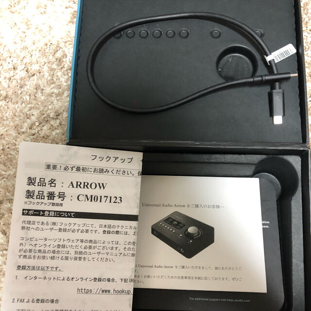 日本直送 UNIVERSAL AUDIO ARROW オーディオインターフェイス