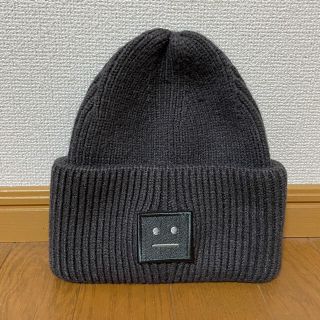 アクネ(ACNE)のAcne Studios アクネ ストゥディオズ・リブ編みニットビーニー(ニット帽/ビーニー)