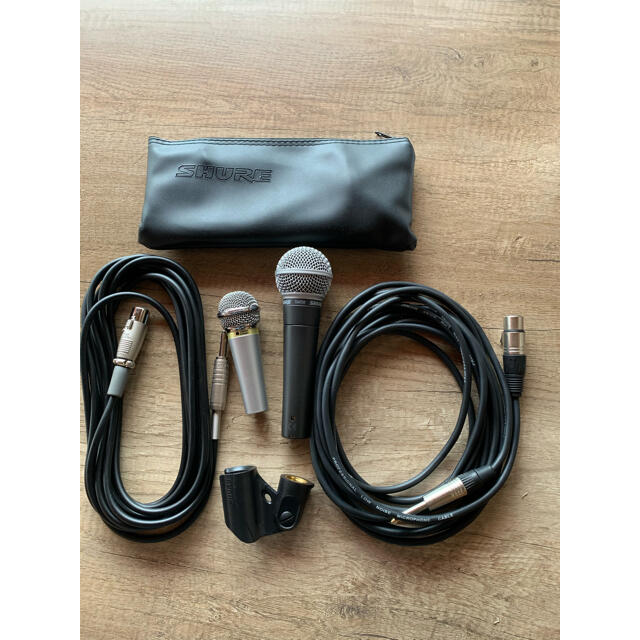 SHURE   SM58-LCEマイク　2本セット