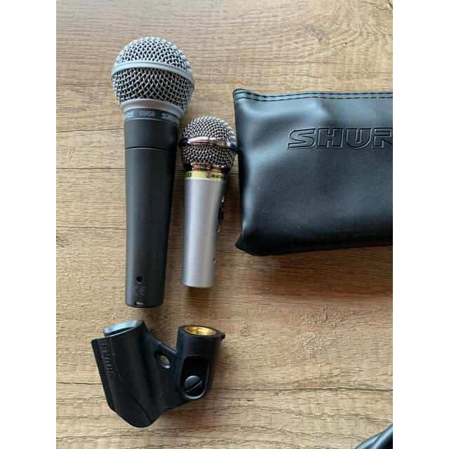 SHURE   SM58-LCEマイク　2本セット 1