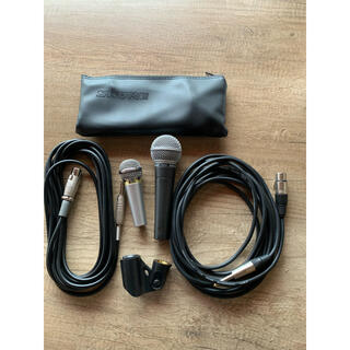 SHURE   SM58-LCEマイク　2本セット(マイク)