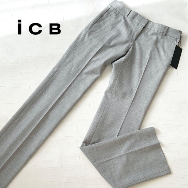 ICB(アイシービー)の定価2万/ iCB シンプルスタイルパンツ レディースのパンツ(カジュアルパンツ)の商品写真