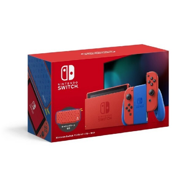 Nintendo Switch マリオレッド×ブルーセット　送料込み　即納通常版色