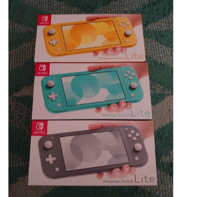 新品未開封　Nintendo Switch Lite3台セット