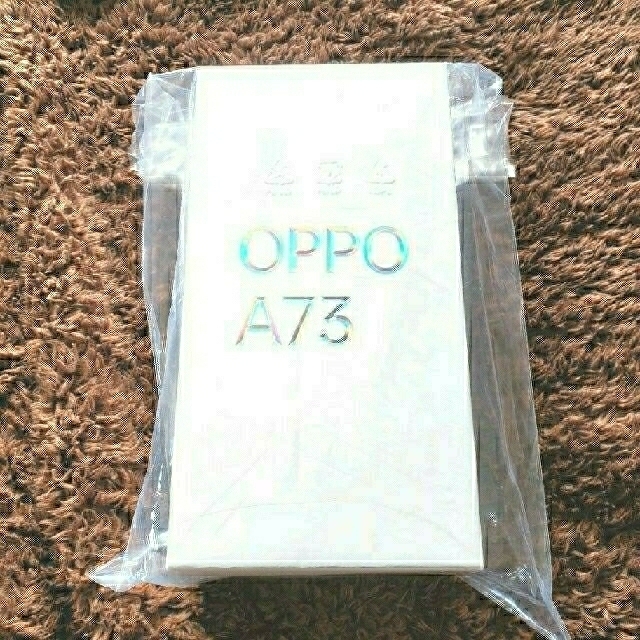 新品　OPPO A73　ネービーブルー　SIMフリー　モバイル