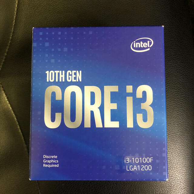 intel core i3 10100f box