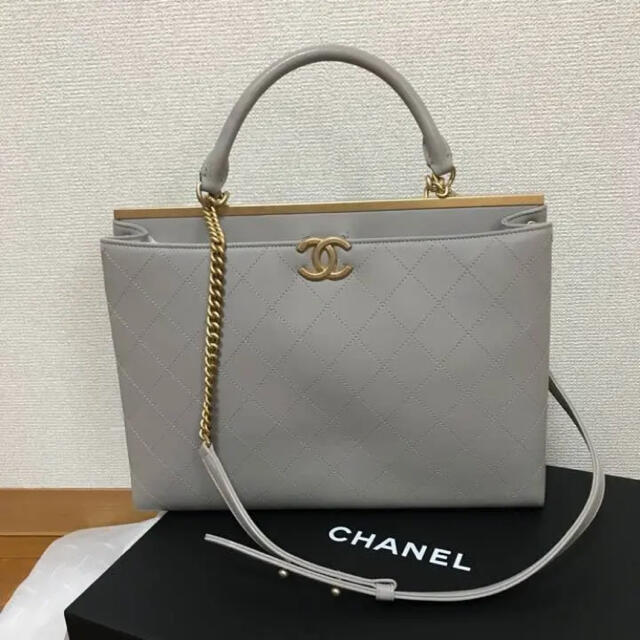 2018ssCHANEL ハンドバック グレー