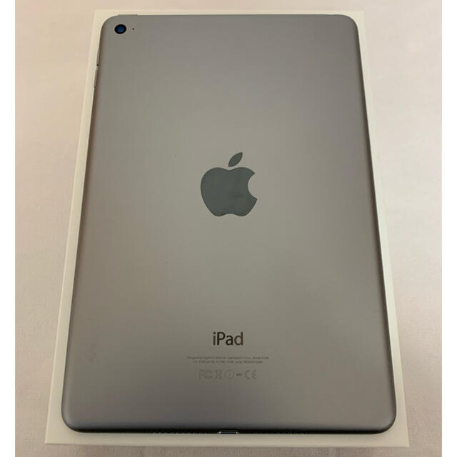 【美品】Apple iPad mini 4 Wi-Fi 16GB スペースグレイ