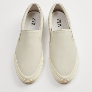 ザラ(ZARA)の新品 ZARA メンズ スリッポン スニーカー 44 28.3(スニーカー)