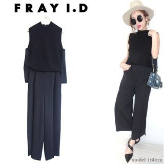 フレイアイディー(FRAY I.D)のFRAY.I.Dオールインワン グレー(オールインワン)