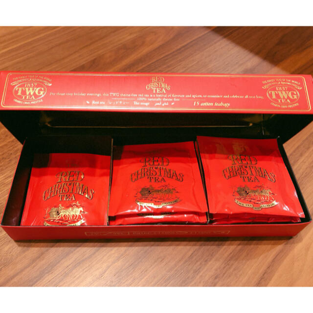 TWG  RED CHRISTMAS TEA     紅茶 食品/飲料/酒の飲料(茶)の商品写真