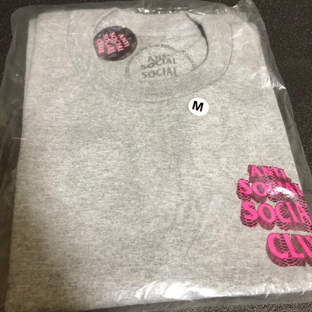 STUSSY(ステューシー)のANTI SOCIAL SOCIAL CLUB ASSC Tシャツ ピンク メンズのトップス(Tシャツ/カットソー(半袖/袖なし))の商品写真