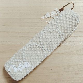 ミナペルホネン(mina perhonen)のマスク仮置きケース ハンドメイド ミナペルホネン(キーホルダー)