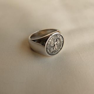 マルタンマルジェラ(Maison Martin Margiela)のtom wood oval coin リング(リング(指輪))