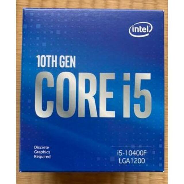 PCパーツCore i5 10400F BOX