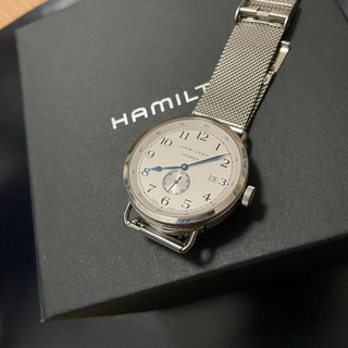 ハミルトン(Hamilton)のHAMILTON カーキ ネイビー Pioneer small second(腕時計(アナログ))