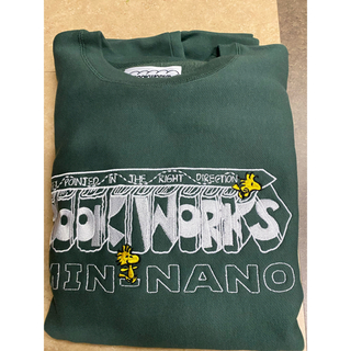 BOOK WORKS×MIN-NANO Get Pointed Crewneck