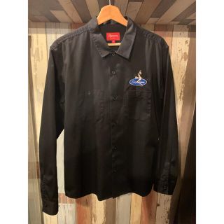 supreme pin up work shirt