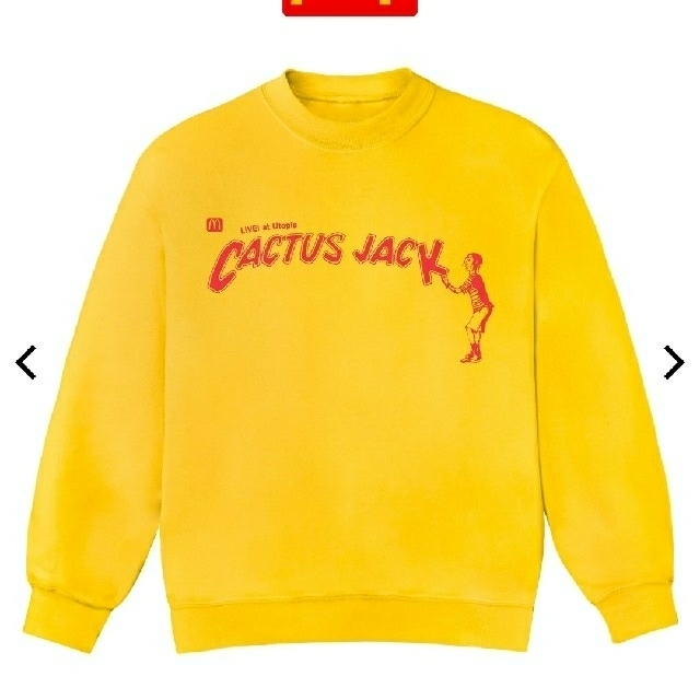 CACTUS JACK× McDonald's CREWNECK (XL)