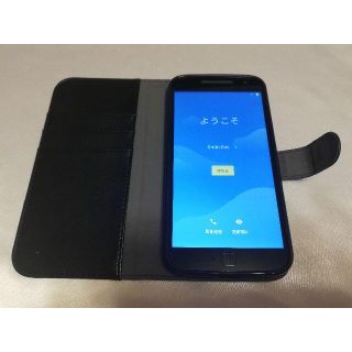 モトローラ(Motorola)のモトローラ Moto G4 Plus SIMフリー スマートフォン 32G　美品(スマートフォン本体)