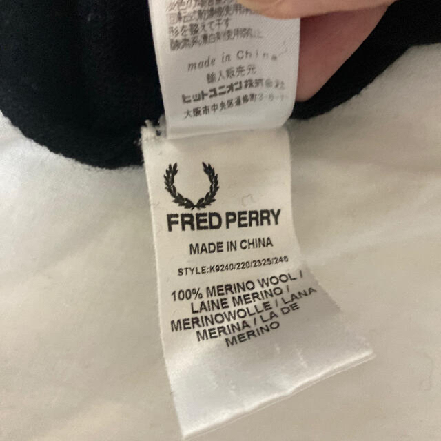 FRED PERRY(フレッドペリー)のフレッドペリー　ニット セーター メンズのトップス(ニット/セーター)の商品写真