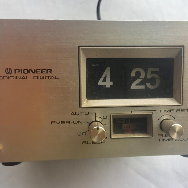 Pioneer(パイオニア)のPIONEER パタパタ時計 オーディオタイマー？ インテリア/住まい/日用品のインテリア/住まい/日用品 その他(その他)の商品写真