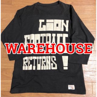 ウエアハウス(WAREHOUSE)のWAREHOUSE ウエアハウス プリント 7分袖Tシャツ(Tシャツ/カットソー(七分/長袖))