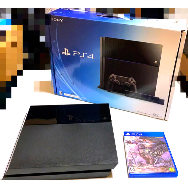 PlayStation4  プレステ4 本体　jetblack 500GB 美品