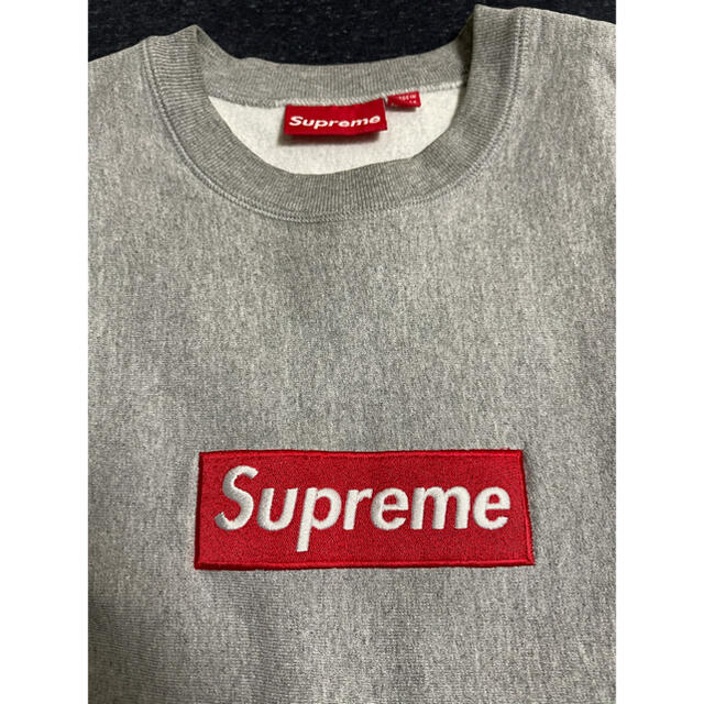 Supreme(シュプリーム)のSupreme Box Logo Crewneck Grey メンズのトップス(スウェット)の商品写真