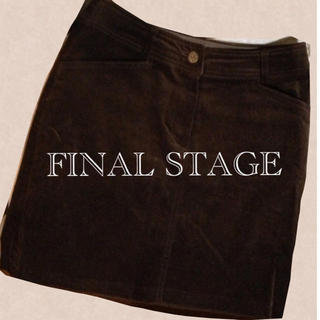ファイナルステージ(FINAL STAGE)の送料込♡ベロアスカート♡(ひざ丈スカート)