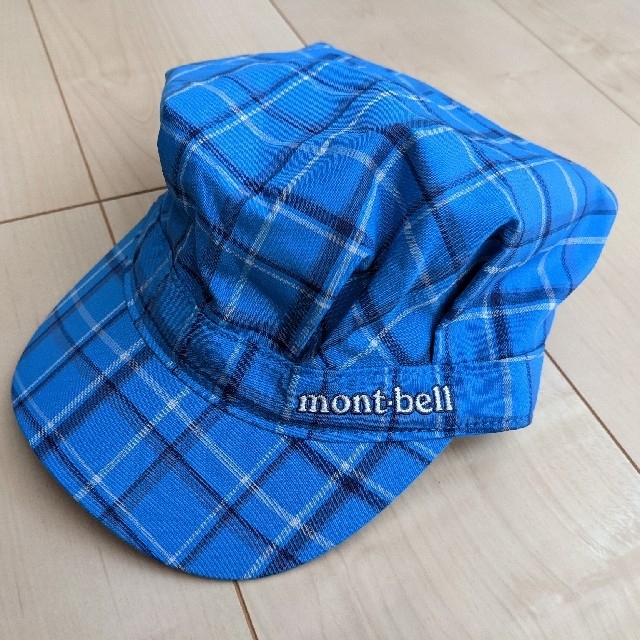 mont bell(モンベル)の【美品】mont-bellモンベル　キッズ　帽子　フリーサイズ キッズ/ベビー/マタニティのこども用ファッション小物(帽子)の商品写真