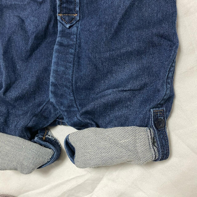 babyGAP デニムロンパース デニム　おまとめ キッズ/ベビー/マタニティのベビー服(~85cm)(ロンパース)の商品写真