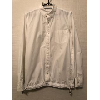 サカイ(sacai)のsacai ドローコード シャツ ホワイト 1(シャツ)