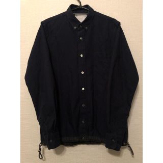 サカイ(sacai)のsacai ドローコード シャツ ネイビー 1(シャツ)