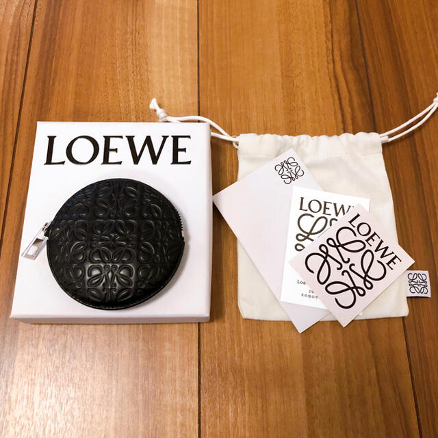 LOEWE(ロエベ)の♡ ロエベ ♡  コインホルダー　アナグラムエンボス レディースのファッション小物(コインケース)の商品写真