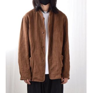 コモリ(COMOLI)のCOMOLI 21ss ヘンプダックスタンドカラージャケット size2(Gジャン/デニムジャケット)