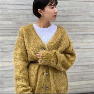 トゥデイフル(TODAYFUL)のtodayful Brushed Mohair Cardigan(カーディガン)