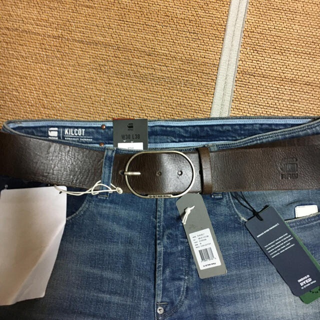 G-STAR RAW(ジースター)の値下げ G-STAR レザーベルト Bumi Belt メンズのファッション小物(ベルト)の商品写真