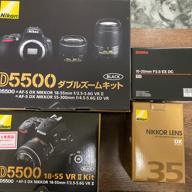 Nikon D5500 ダブルズームキット-