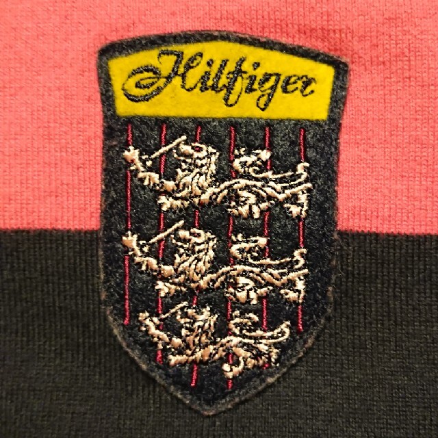 TOMMY HILFIGER(トミーヒルフィガー)のTOMMY HILFIGER  トミーヒルフィガー ボーダー ラガーシャツ M メンズのトップス(シャツ)の商品写真